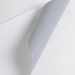 POP190ECOS - Opake Folien Satiniert weiß/Grau
