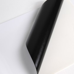V3100WG - Weiß Glänzend kleber ablösbar schwarz