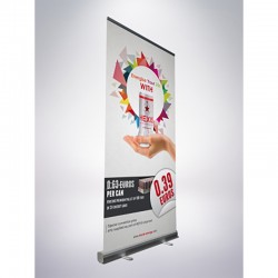 ROLLFIRST - Eco Roll-up-D festermast 850mm x 2m